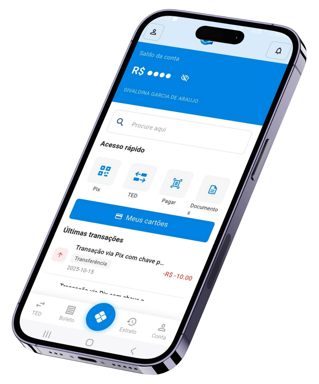 CyborgPay App Interface